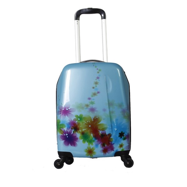 TR102 Stylish Luggage Flower