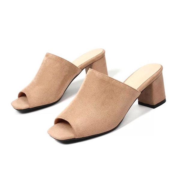 HT124 Charming Heel Khaki