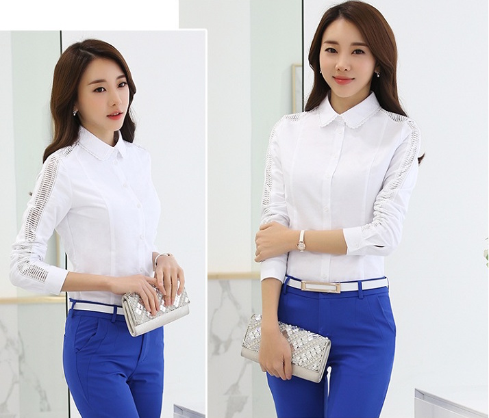 GW2285 Charming OL Top White