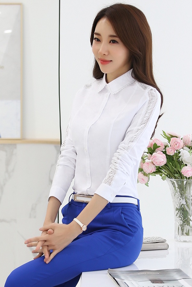 GW2285 Charming OL Top White