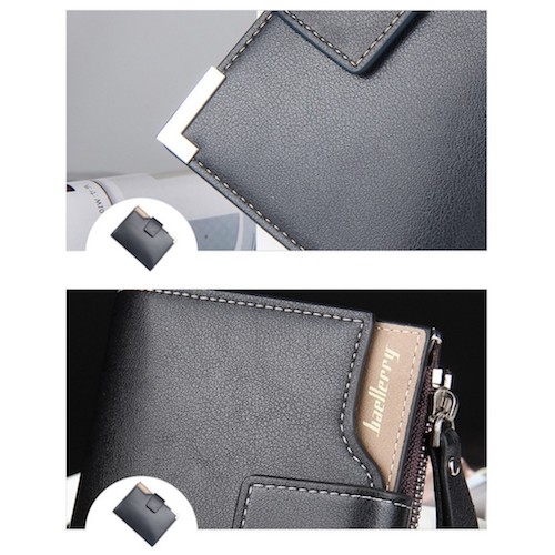 MK020 Fashion Men's Wallet Black