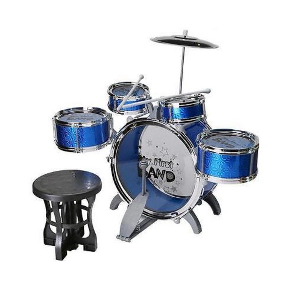 MK022 Kid's Jazz Drum Set Blue