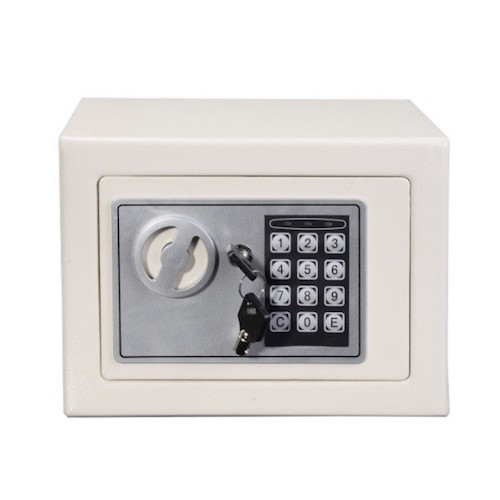 MK027 Electronic Safe Box White