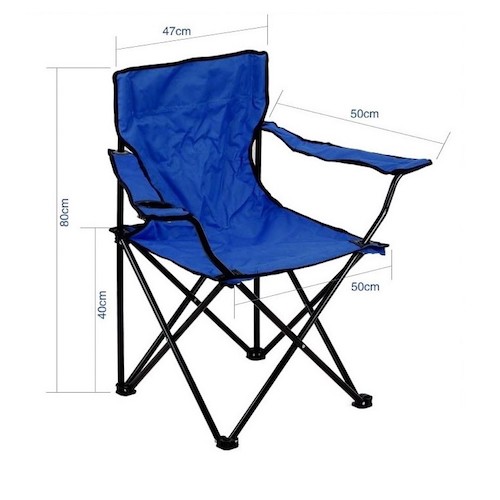 MK030 Portable Outdoor Chair Blue