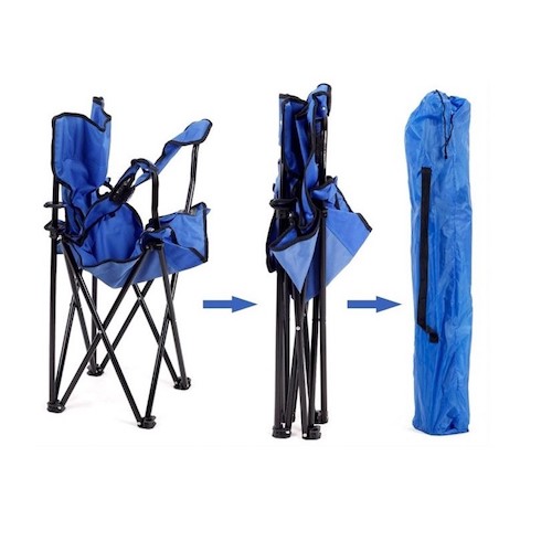 MK030 Portable Outdoor Chair Blue