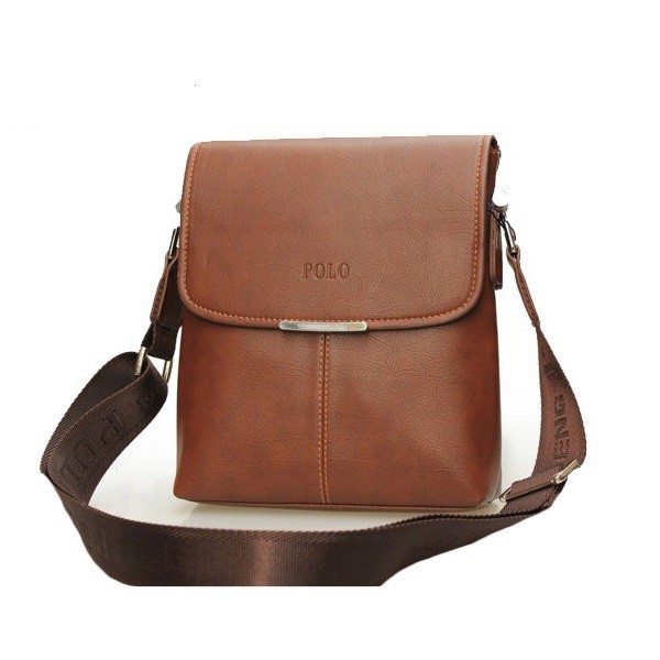 MK049 Men's Shoulder Bag Brown