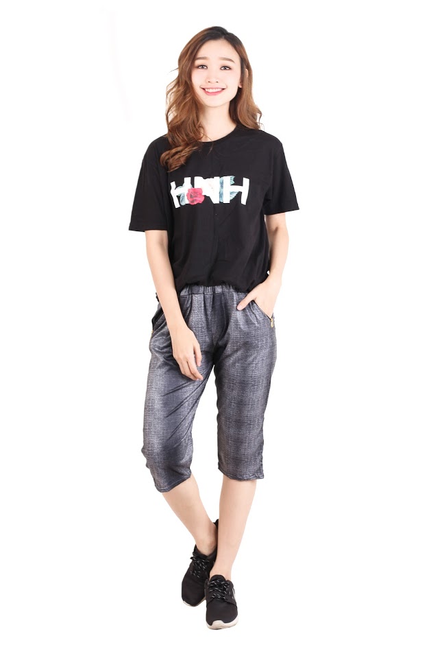 QA-469 Women Pants Grey