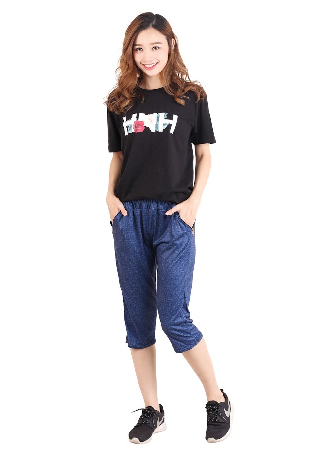 QA-469 Women Pants Blue