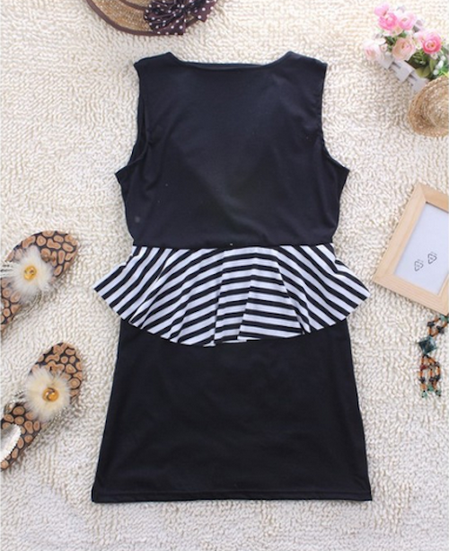 WD21738 Trendy Dress Black