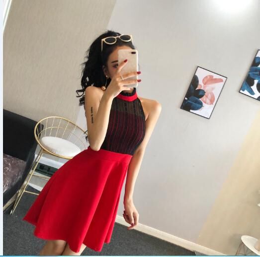 GW2301 Sexy Dress Red