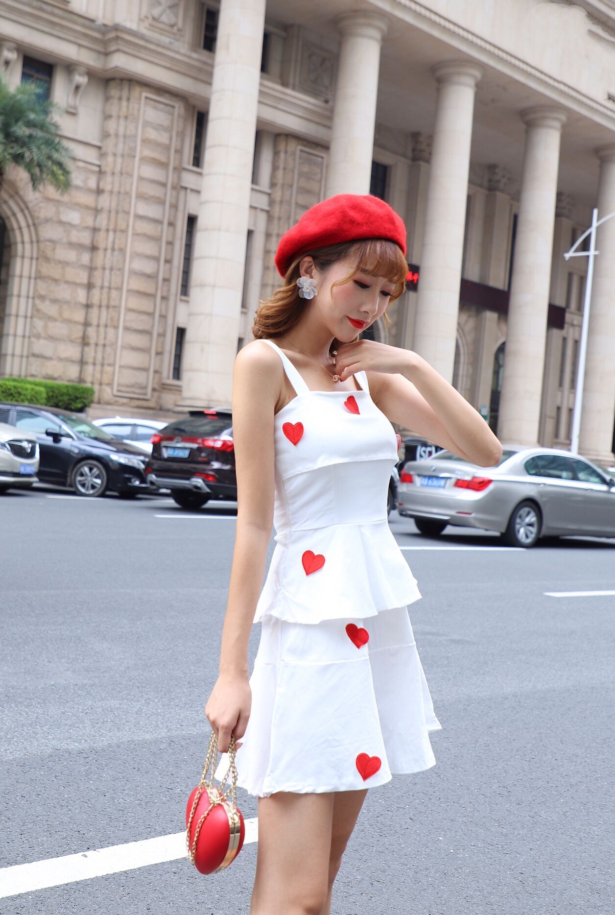 GW2302 Sweet Love Dress White