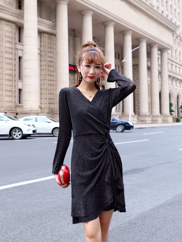 GW2303 Charming Dress Black