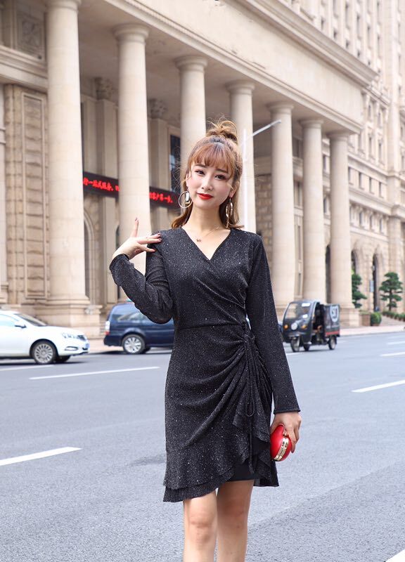 GW2303 Charming Dress Black