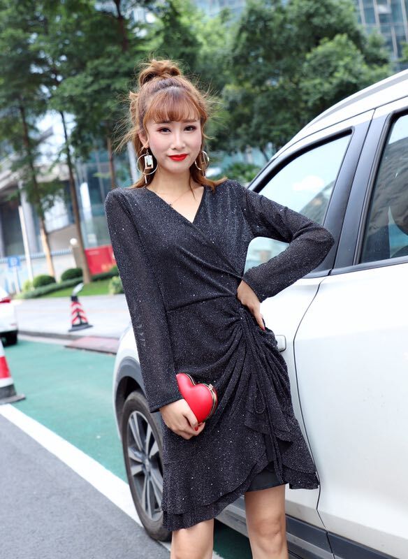 GW2303 Charming Dress Black