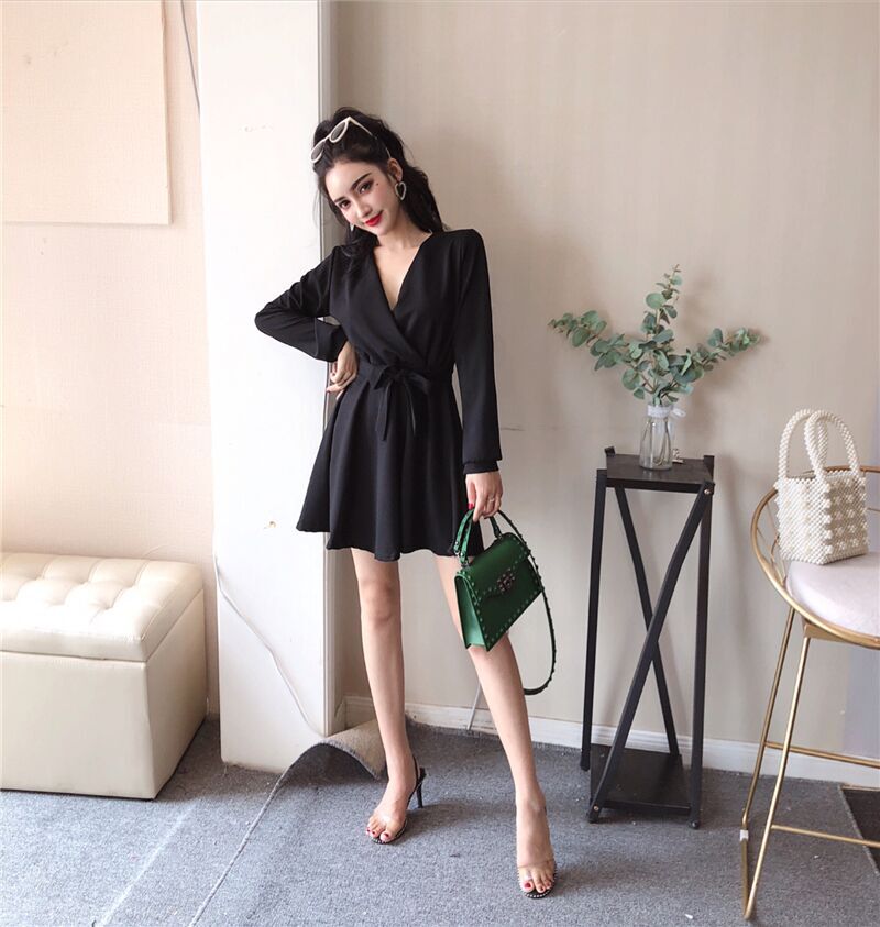 GW2315 Stylish Dress Black