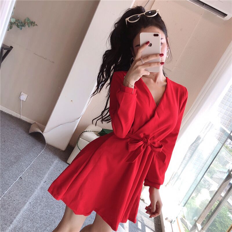 GW2315 Stylish Dress Red