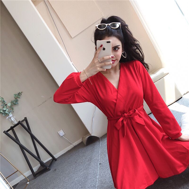 GW2315 Stylish Dress Red