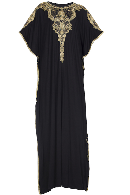 JW5001 Quality Batwing Dress Black