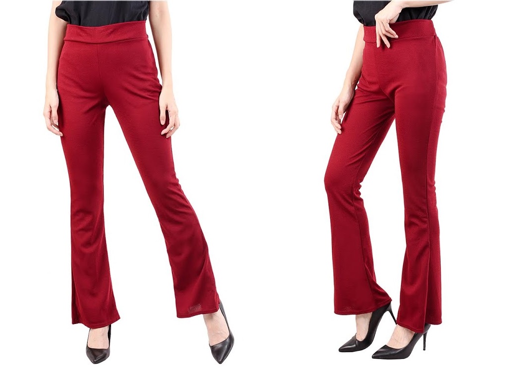 QA-475 Ladies Pant Maroon