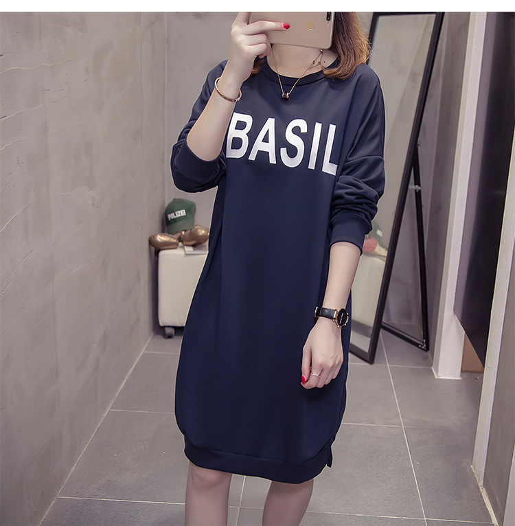 GW2318 Stylish Dress Dark Blue