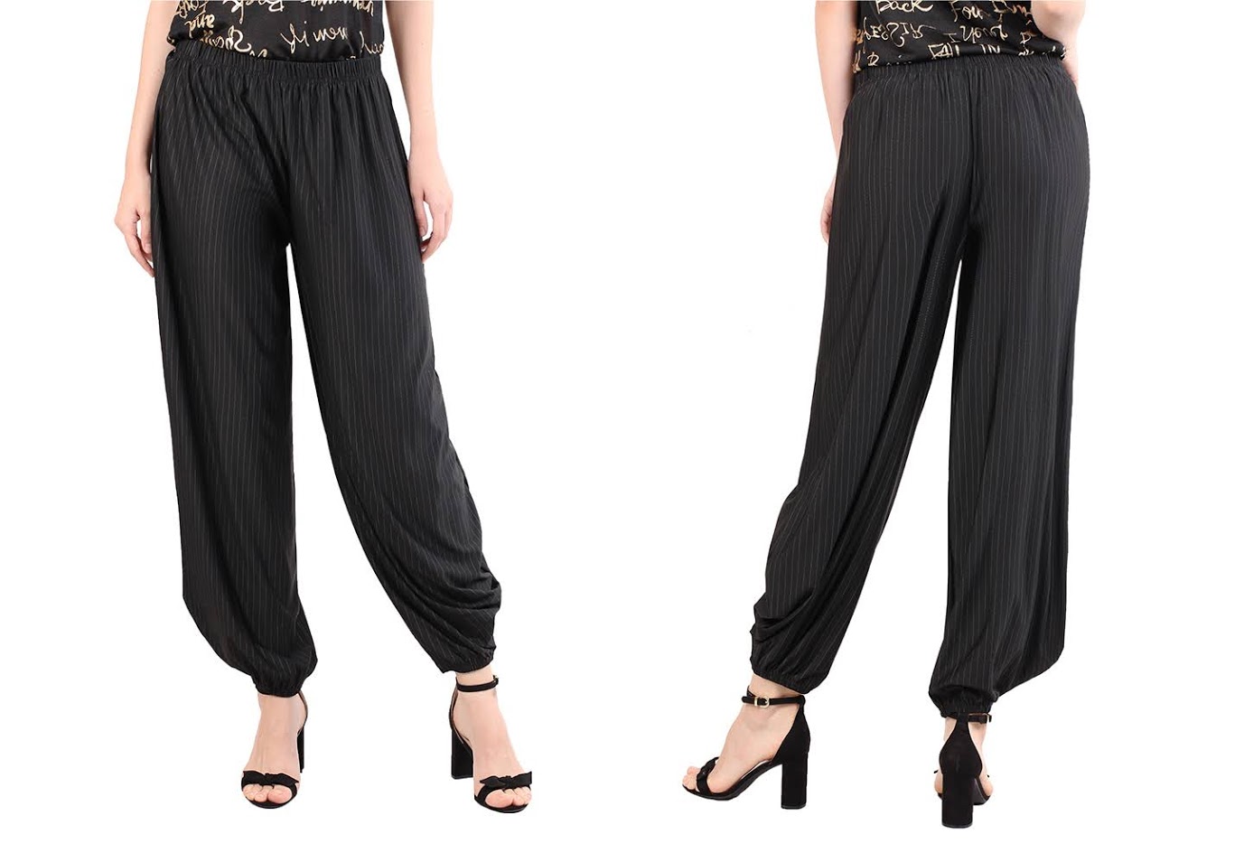 QA-477 Women Wide Pants Thin