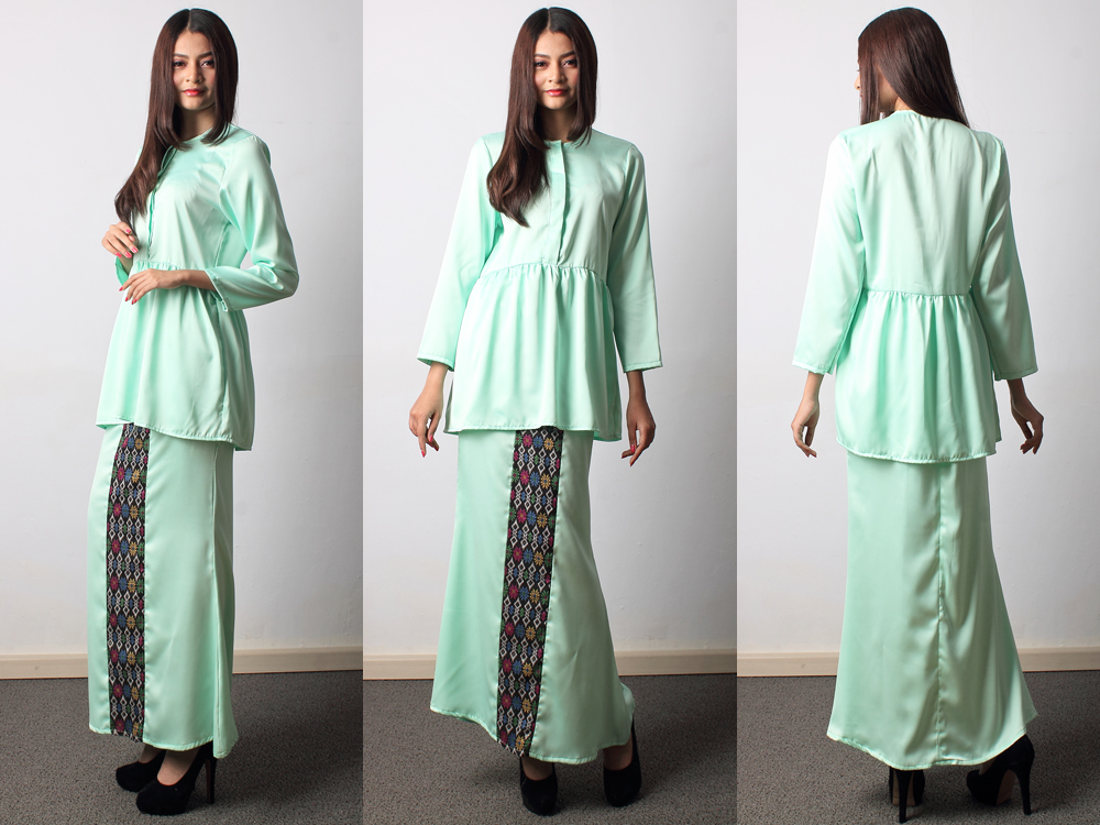 JW5042 Fashion Top & Skirt Light Green