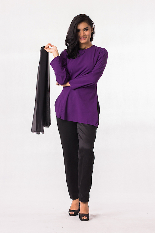 JW5047 Casual Top & Pant Purple