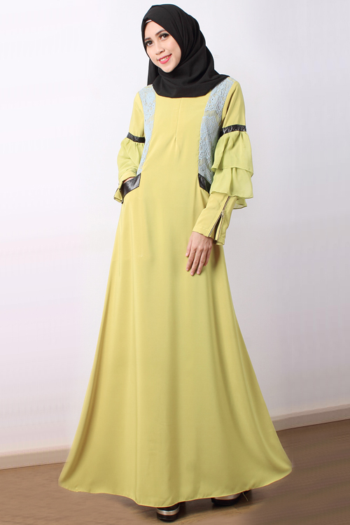 JW5049 Charming Jubah As Pic