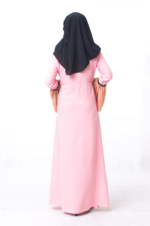 JW5050 Lovely Jubah Light Pink