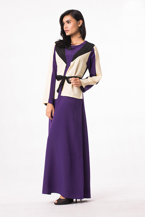 JW5053 Trendy Jubah Purple