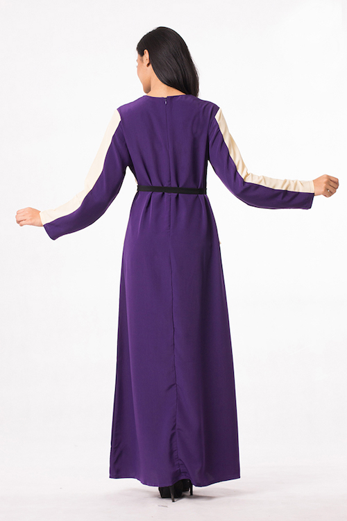 JW5053 Trendy Jubah Purple