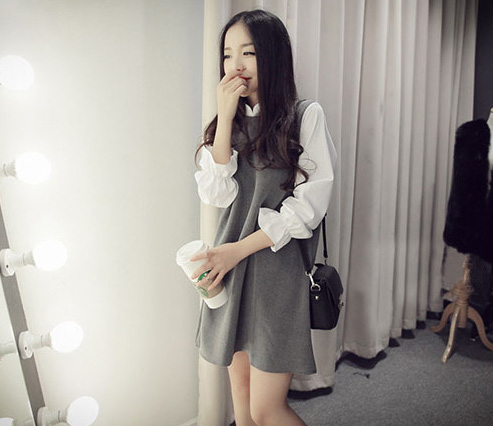 JW5061 Charming Dress Grey