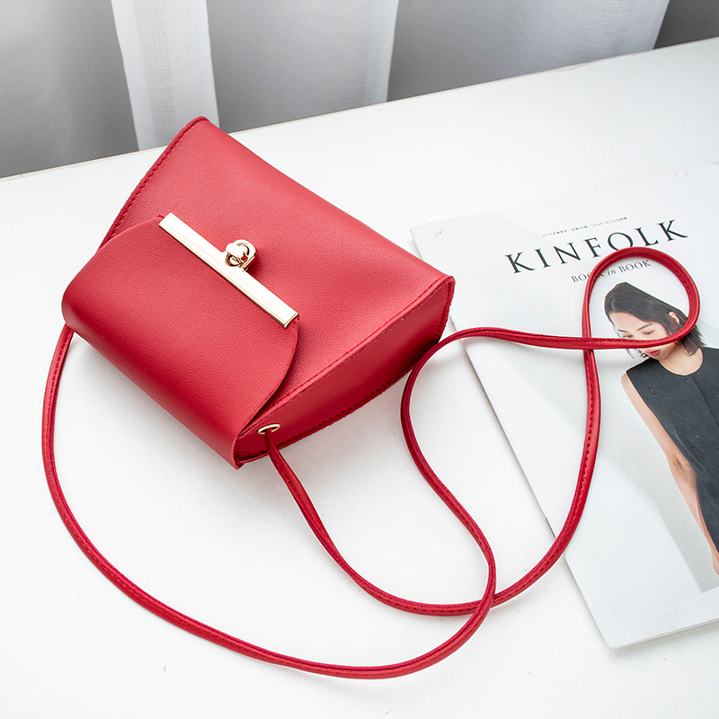 QA-509 Korean Style Sling Bag Red