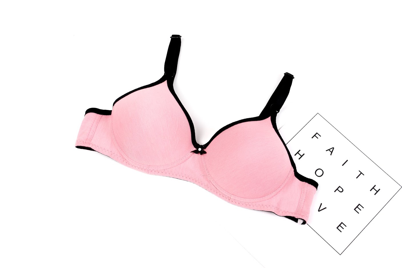 QA-515 Non-Wired Women's Bra Pink