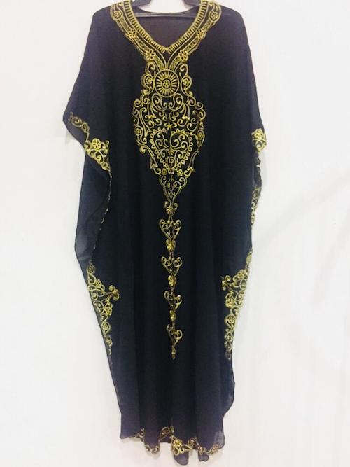 JW5081 Kaftan 3 in 1 Black