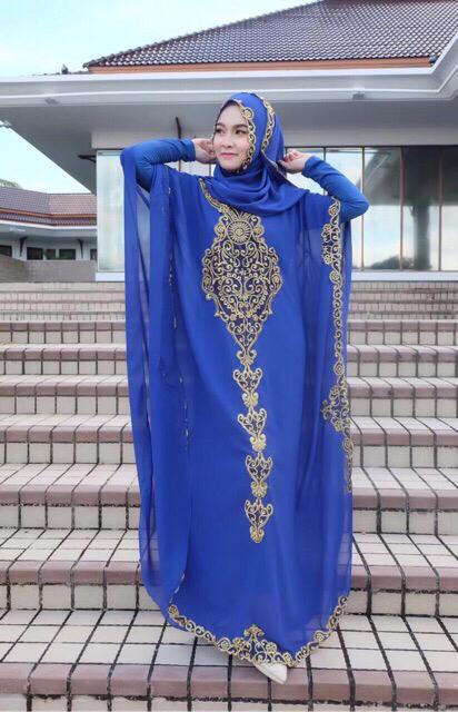 JW5081 Kaftan 3 in 1 Royal Blue