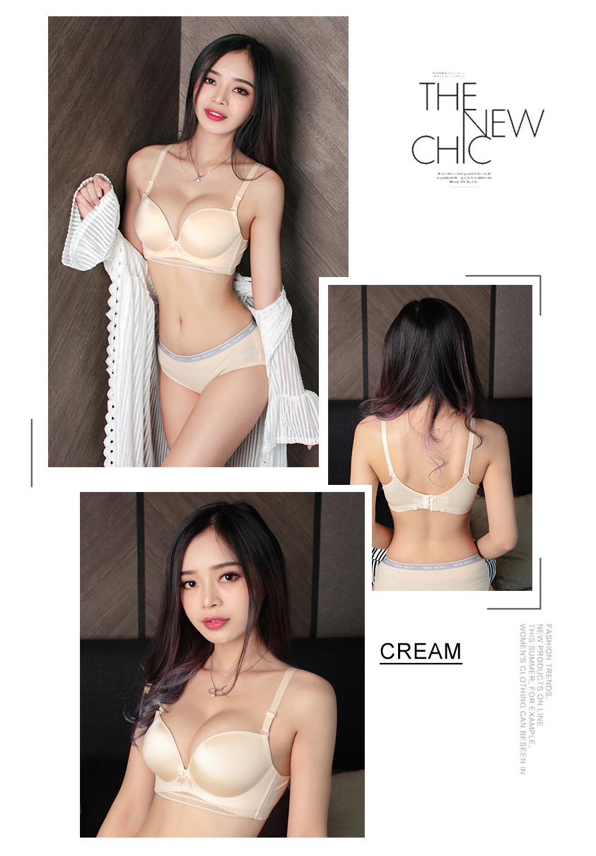 QA-540 WOMEN PUSH UP BRA CREAM