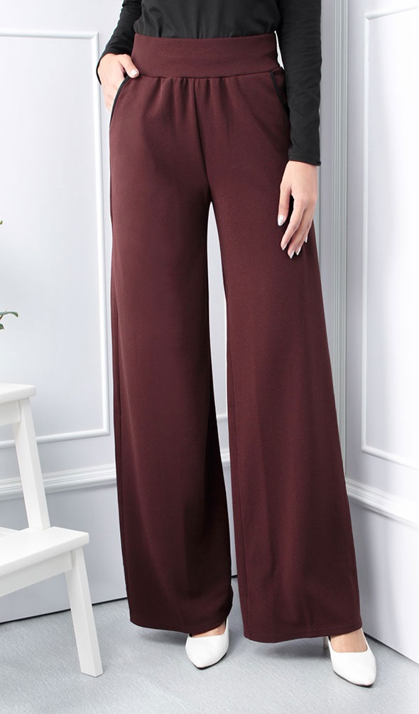 QA-541 WOMEN PANTS BROWN