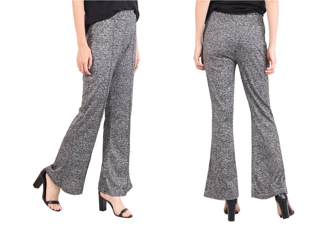 QA-547 WOMEN'S CASUAL PANTS GREY