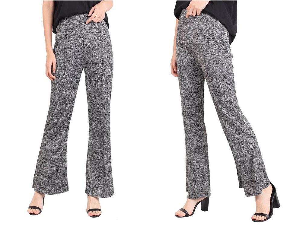 QA-547 WOMEN'S CASUAL PANTS GREY