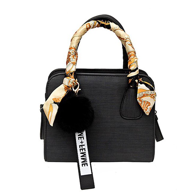 KW80412 WOMEN'S SHOULDER BAG BLACK