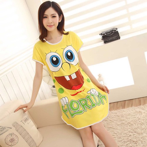 FG001 Casual Sleepwear Yellow