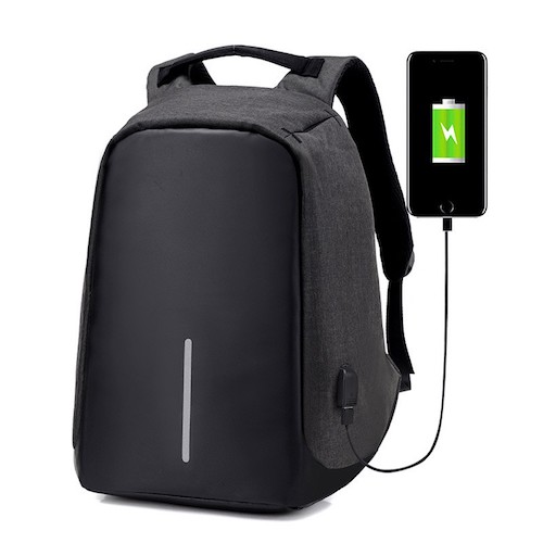 FG017 Laptop Backpack Black