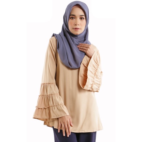 MH142 Stylish Blouse Khaki