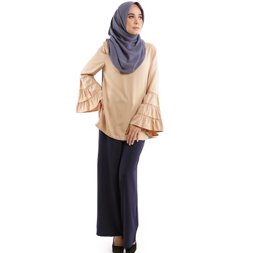 MH142 Stylish Blouse Khaki