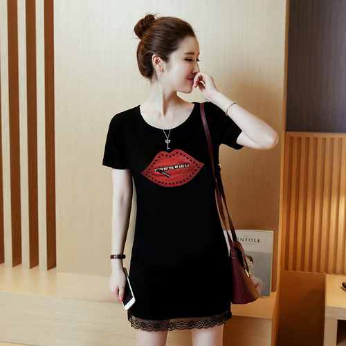 WD7699 Fashion Dress Black