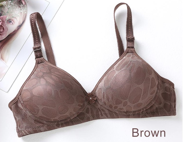 QA-602 WOMEN'S DAILY BRA BROWN