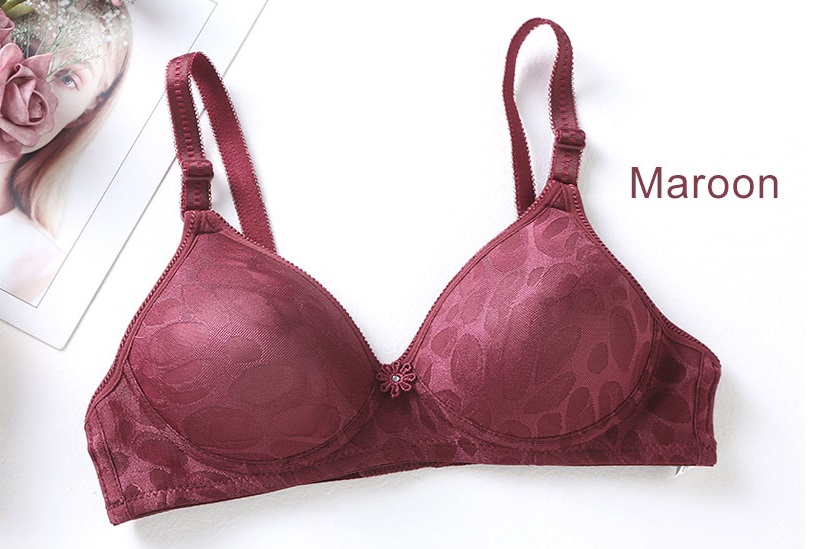 QA-602 WOMEN'S DAILY BRA MAROON