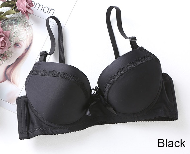 QA-612 WOMEN'S BASIC BRA BLACK