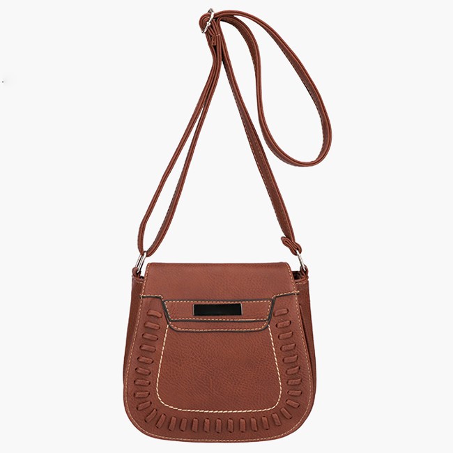 KW80425 Vintage Sling Bag Brown